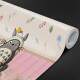 Papel De Parede 3D Totoro Boiserie Rosa Com Flores MP