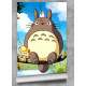 Papel De Parede 3D Totoro E Amigos MP