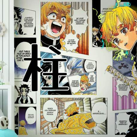 Papel De Parede Demon Slayer Manga Persoangem MP