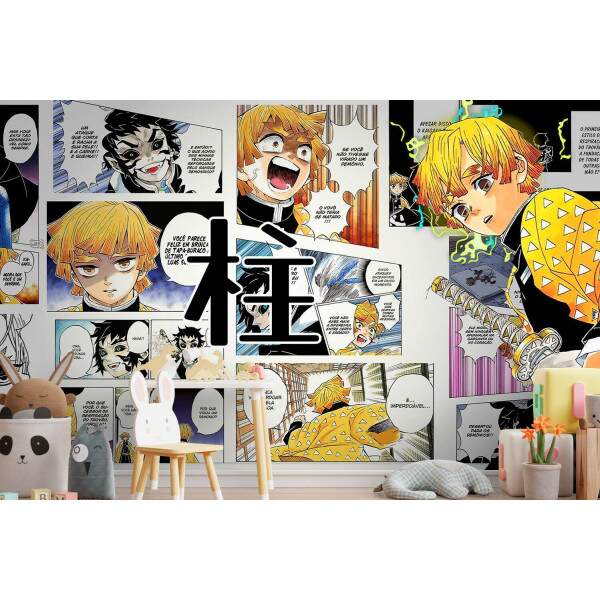 Papel De Parede Demon Slayer Manga Persoangem MP
