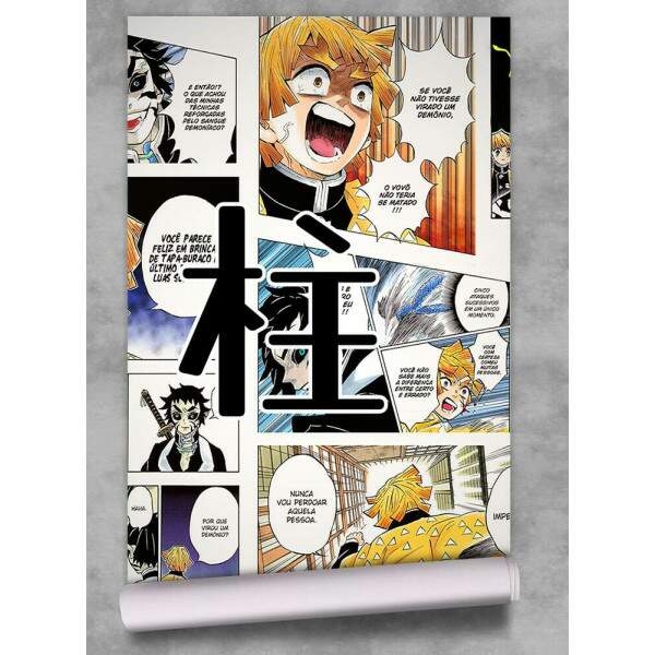 Papel De Parede Demon Slayer Manga Persoangem MP