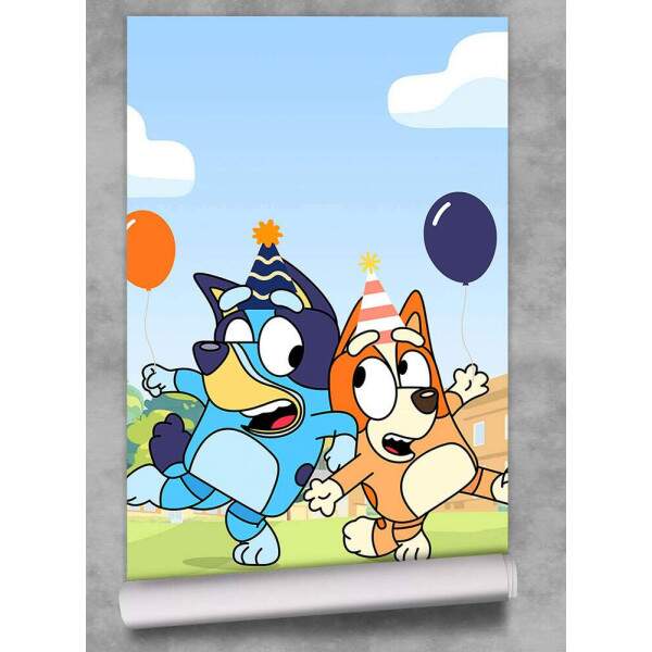 Papel De Parede Bluey E Amigo MP