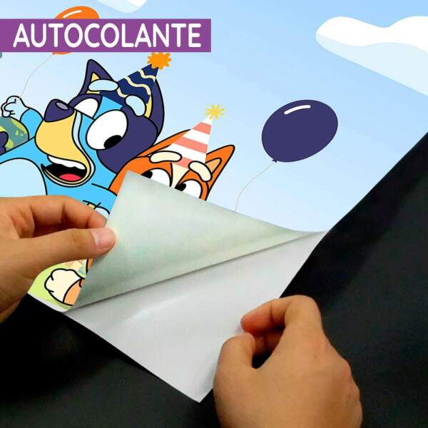 Papel De Parede Bluey E Amigo MP