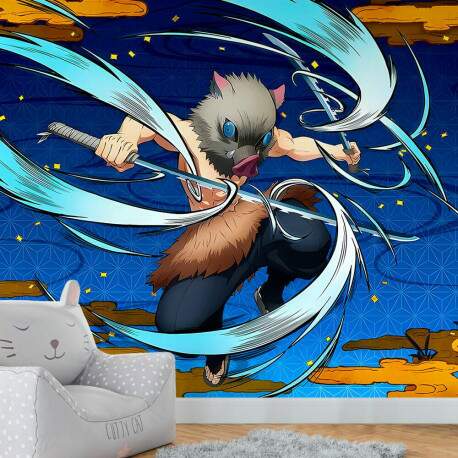Papel De Parede Demon Slayer Inosuke Hashibira MP