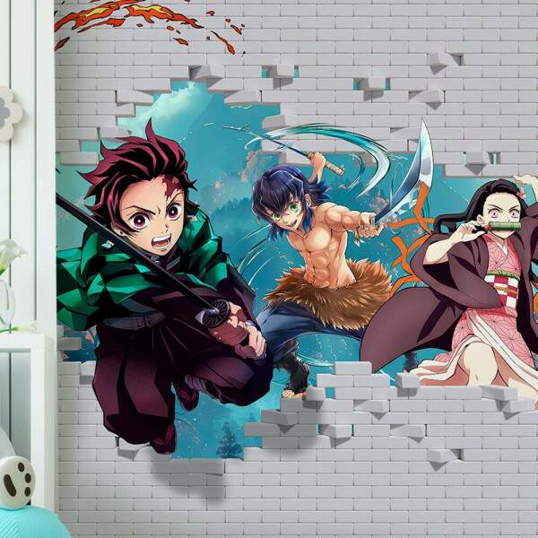 Papel De Parede Demon Slayer Personagens MP