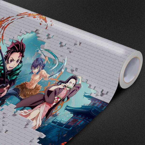 Papel De Parede Demon Slayer Personagens MP