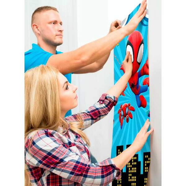 Papel De Parede Homem Aranha Spidei E Seus Amigos MP