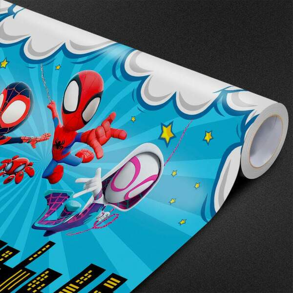 Papel De Parede Homem Aranha Spidei E Seus Amigos MP