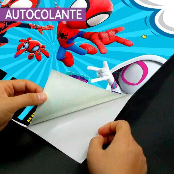 Papel De Parede Homem Aranha Spidei E Seus Amigos MP