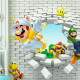 Papel De Parede Buraco 3d Turma Do Mario MP