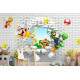 Papel De Parede Buraco 3d Turma Do Mario MP
