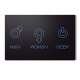 Placa Decorativa Adesivada Geek G�neros