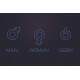 Placa Decorativa Adesivada Geek G�neros