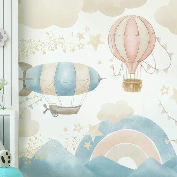 Papel De Parede Bales Cu Aquarela MP