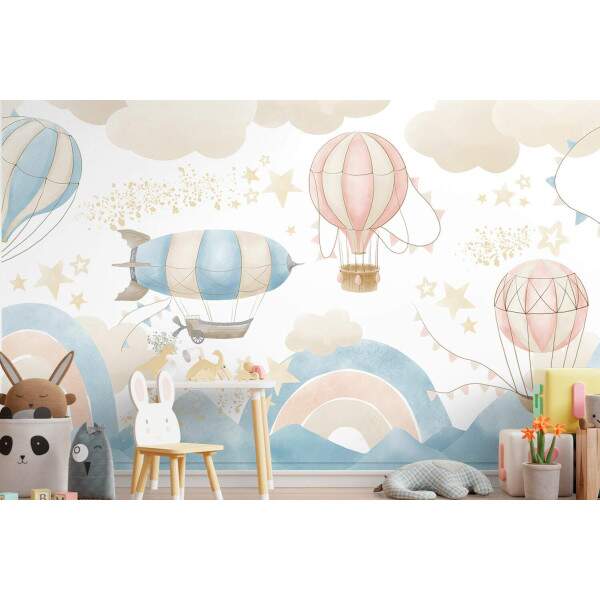 Papel De Parede Bales Cu Aquarela MP