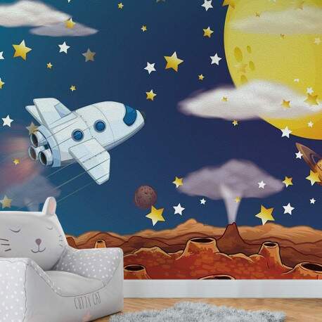 Papel De Parede Foguete Espacial MP