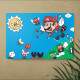 Placa Decorativa Mario World