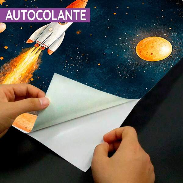 Papel De Parede Foguete Em Outro Planeta Do Espao MP