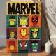 Placa Decorativa Retr� Marvel