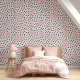 Papel de Parede Po� Rosa e Preto MP