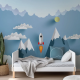 Papel de Parede Espa�o com Foguetes 3D MP