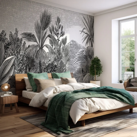 Papel de Parede Tropical Vintage MP