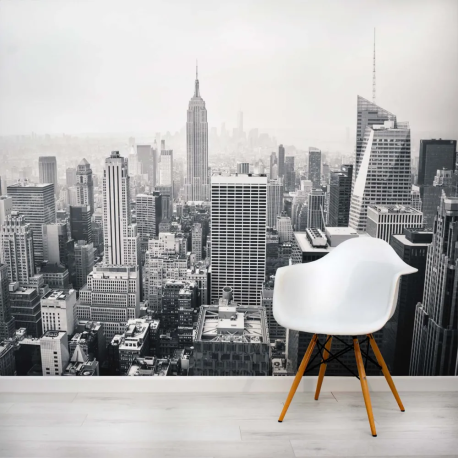 Papel de Parede Paisagem Urbana Monocromtica MP