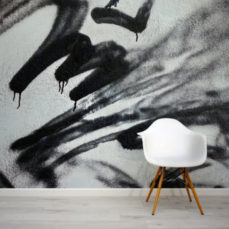 Papel de Parede Grafite Moderno MP