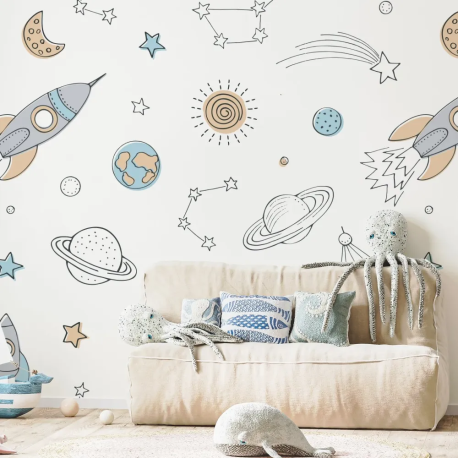 Papel de Parede Espao Infantil MP