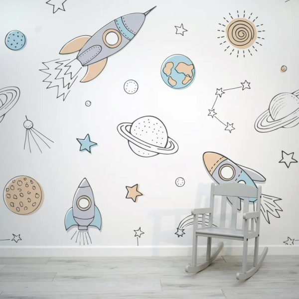 Papel de Parede Espao Infantil MP