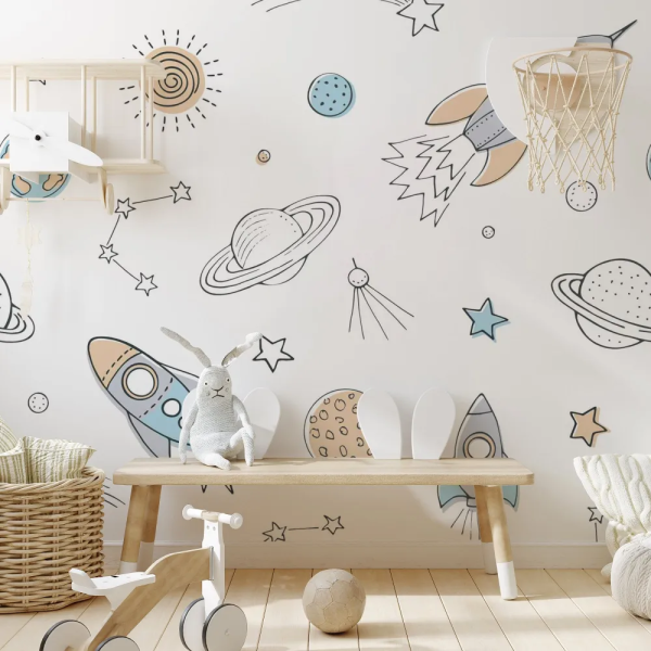 Papel de Parede Espao Infantil MP