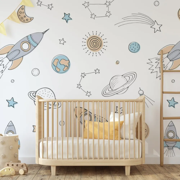 Papel de Parede Espao Infantil MP