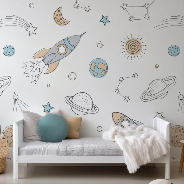 Papel de Parede Espao Infantil MP