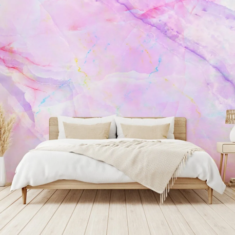 Papel de Parede Mrmore Colorido MP