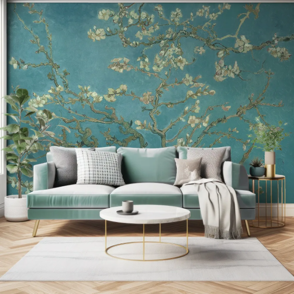 Papel de Parede Flores de Amendoeira MP
