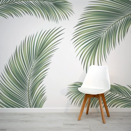 Papel de Parede Folhas Tropicais MP