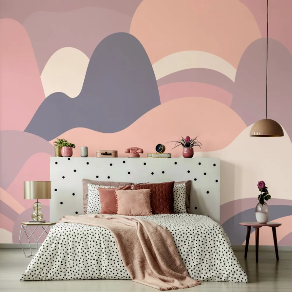 Papel de Parede Montanhas Pastel MP
