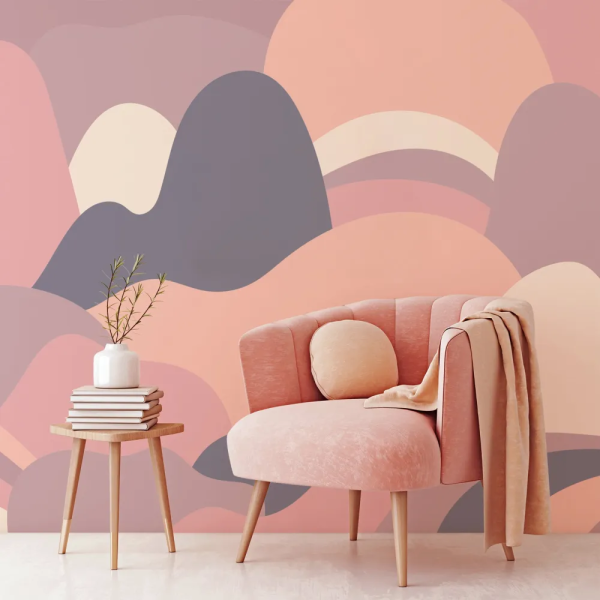 Papel de Parede Montanhas Pastel MP