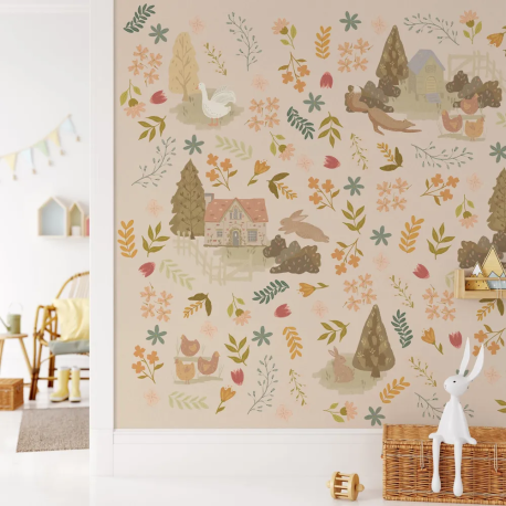 Papel de Parede Animais do Campo Adorveis MP