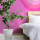 Papel de Parede Onda Rosa MP
