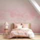 Papel de Parede Nuvens Cor-de-Rosa Sonhadoras MP