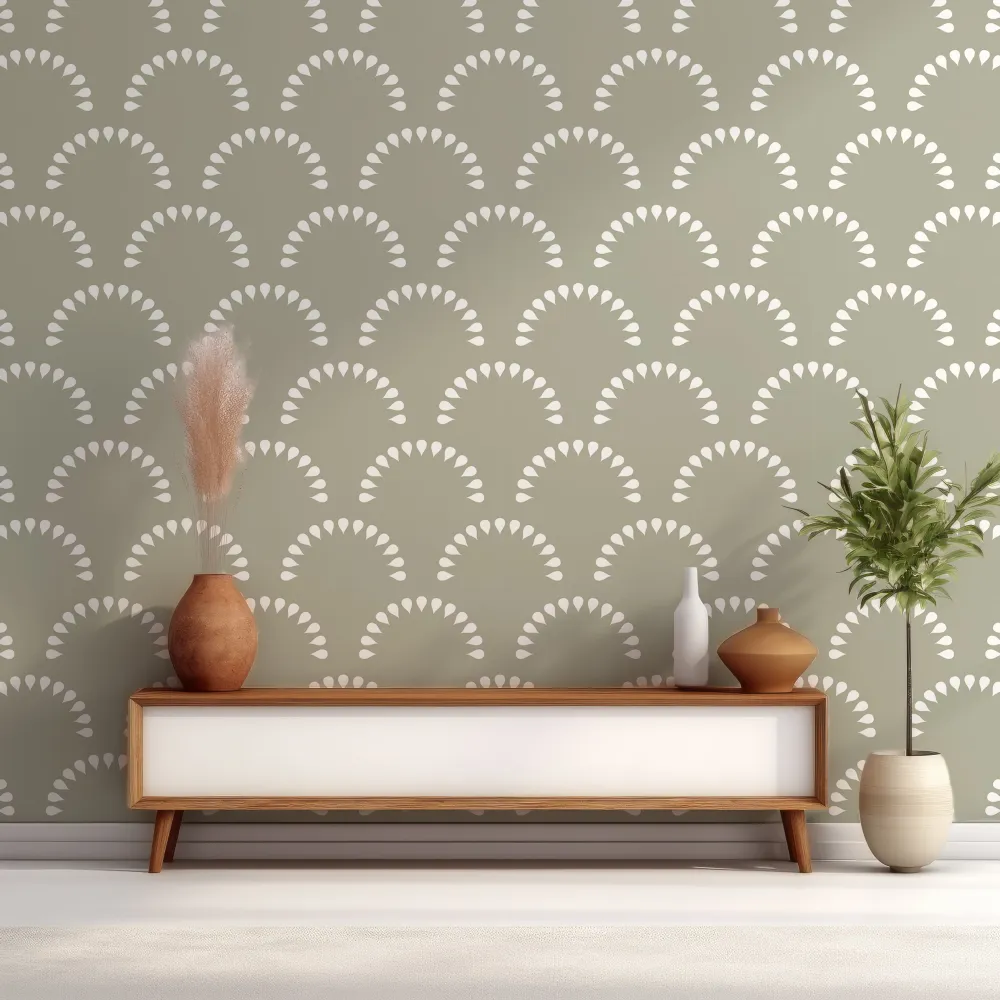 Papel de Parede Got�culas Arqueadas S�lvia MP