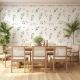 Papel de Parede Aquarela Folhas Verdes Bot�nicas MP