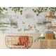 Papel de Parede Aquarela Patinhos Ver�o MP