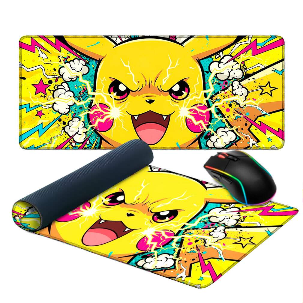 Mouse Pad Anime Picachu Eltrico de Pokemon