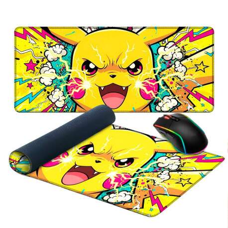 Mouse Pad Anime Picachu Eltrico de Pokemon