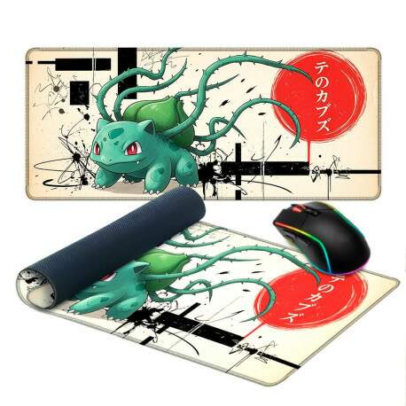 Mouse Pad Anime Pokemon Bubassauro