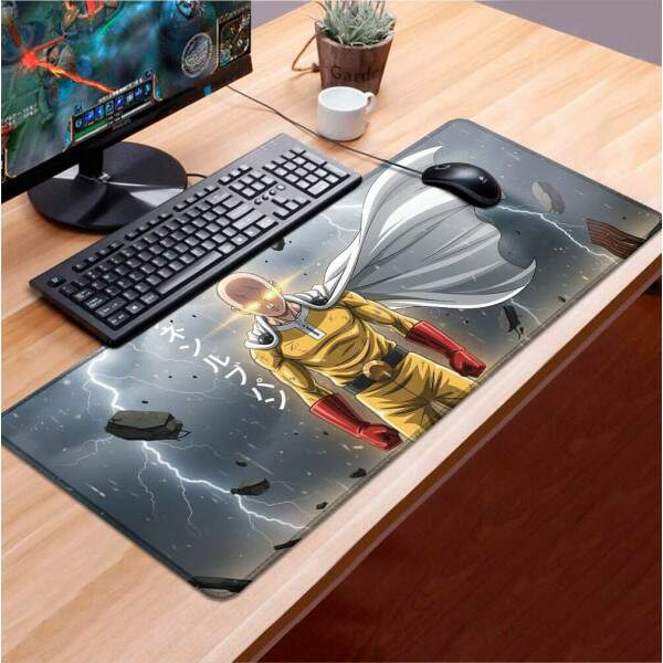Mouse Pad Anime Lutador Careca
