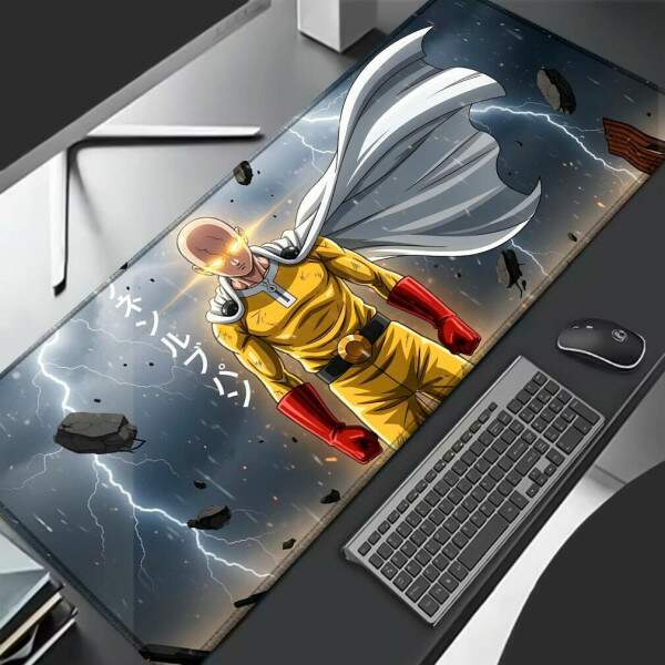 Mouse Pad Anime Lutador Careca