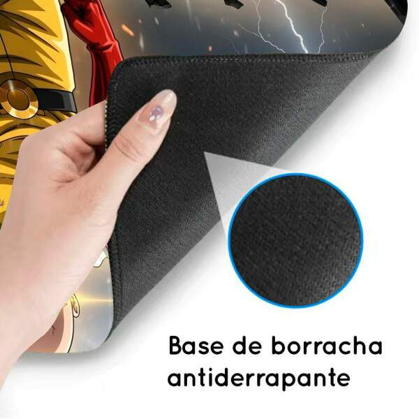 Mouse Pad Anime Lutador Careca